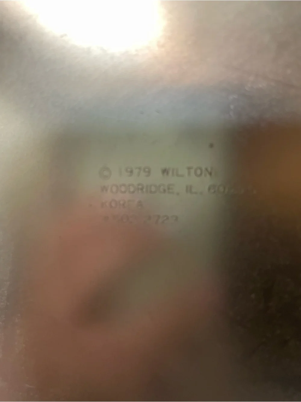 Wilton Football Helmet Cake Pan Mold  #502-2723 1979 Vintage